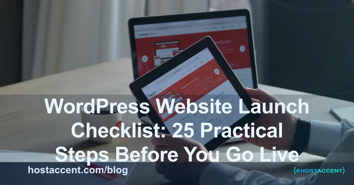 WordPress hosting requirements checklist
