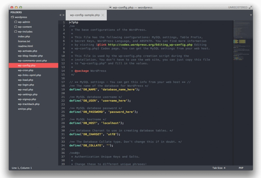 WordPress installation identity