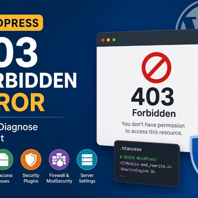 WordPress migration HTTP 403