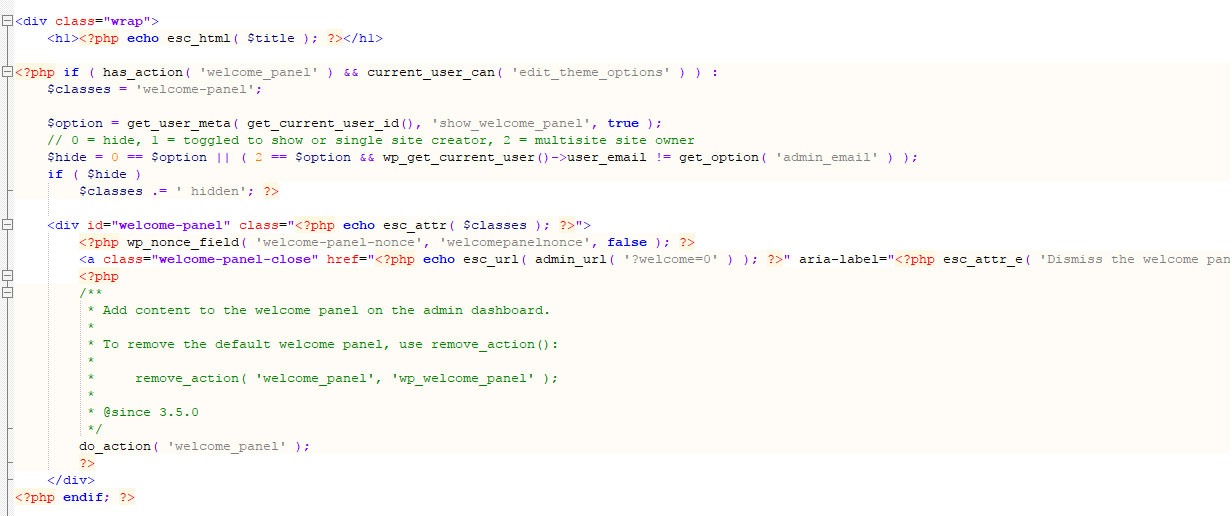 WordPress output ownership