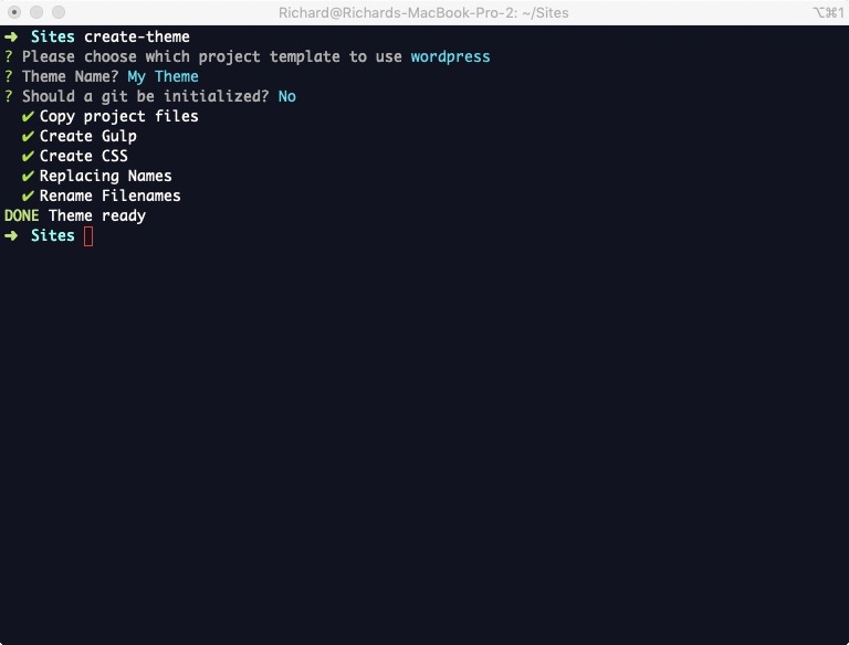 WordPress replacement command