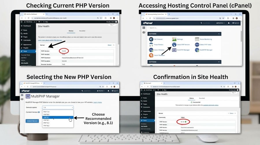 WordPress software updates