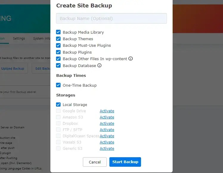 WordPress staged cutover