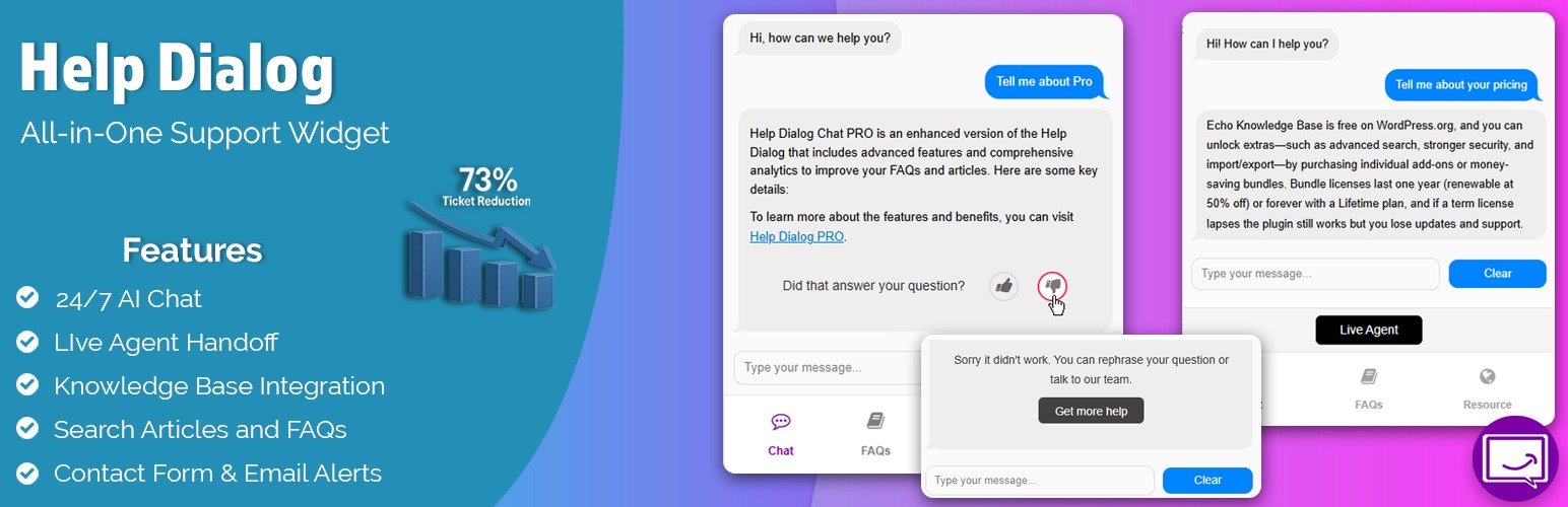 WordPress support handoff