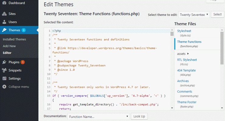 WordPress theme installation route comparison