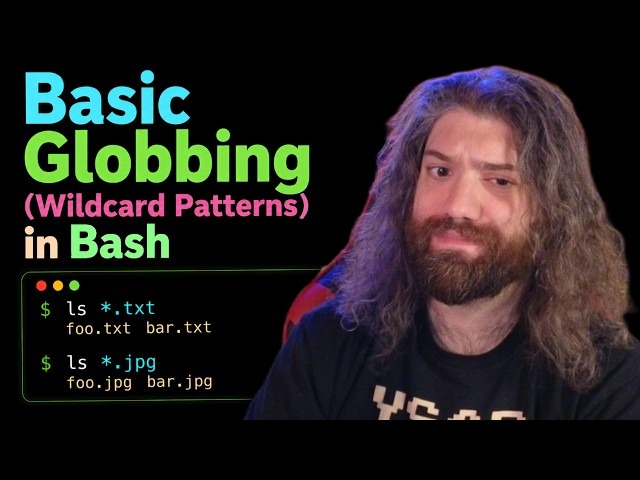 bash glob patterns