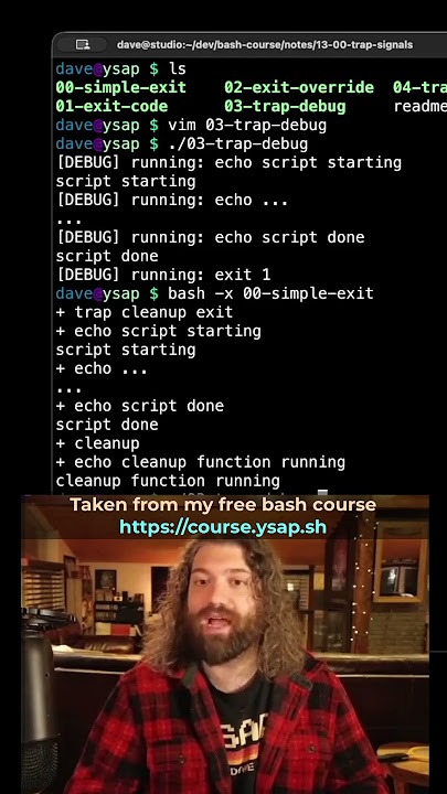 bash pattern debugging