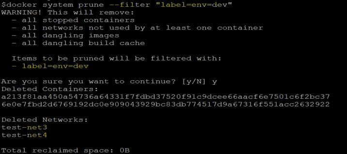 docker image pruning