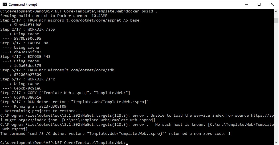 docker restore planning
