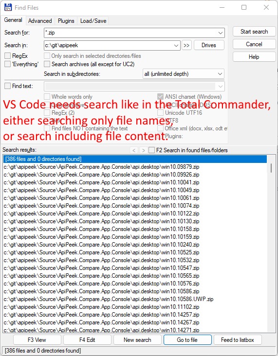 find file name