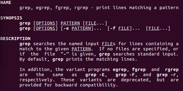 grep exit codes