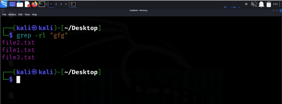 grep file search