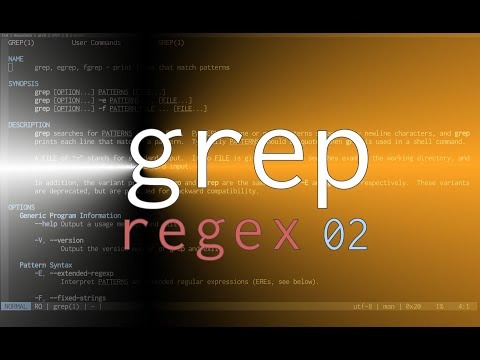 grep regex selection