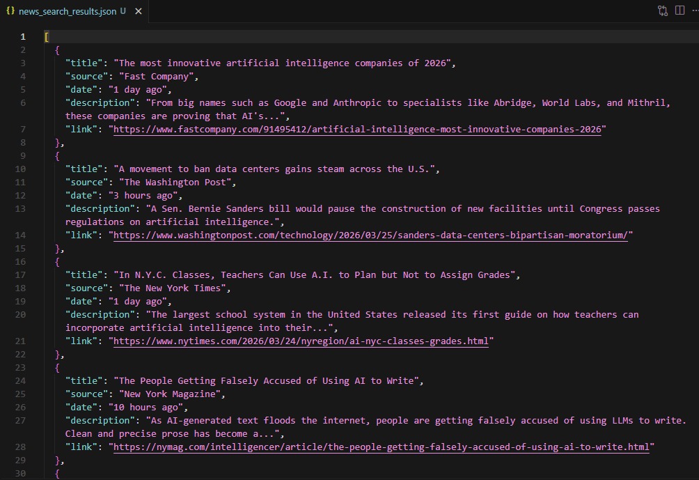journal incident filtering