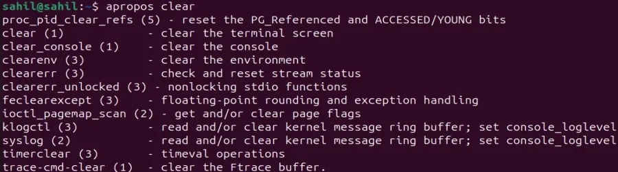 linux command documentation