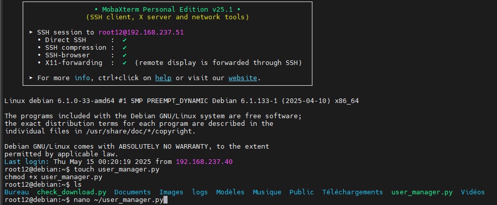 linux service accounts