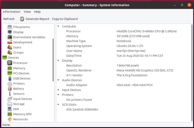 linux system inspection