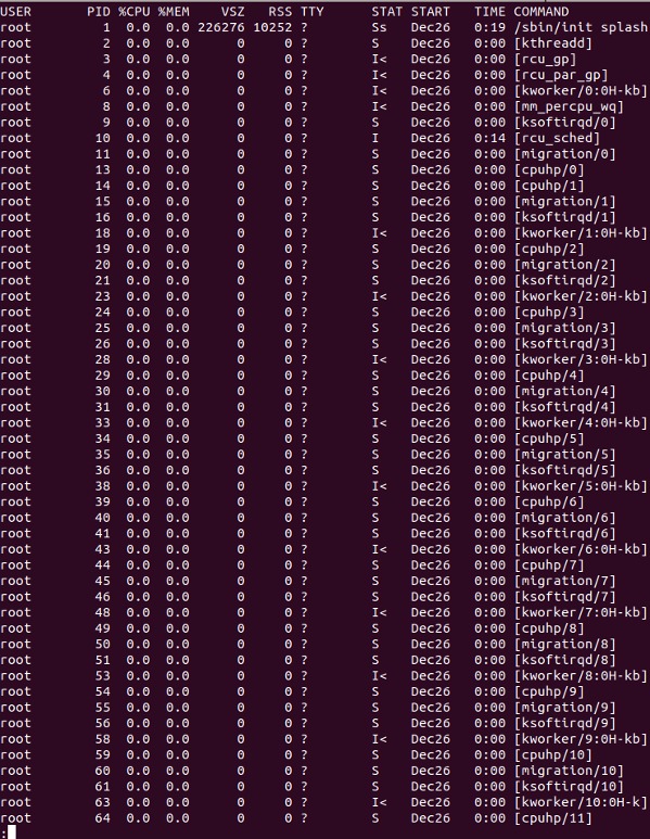 linux task directory