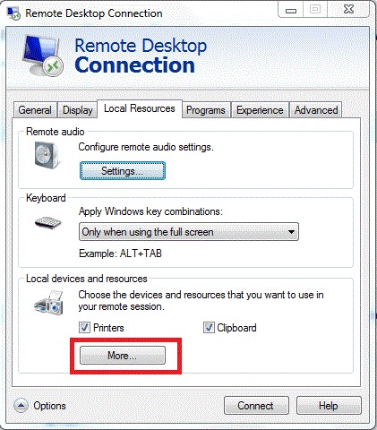local remote directories