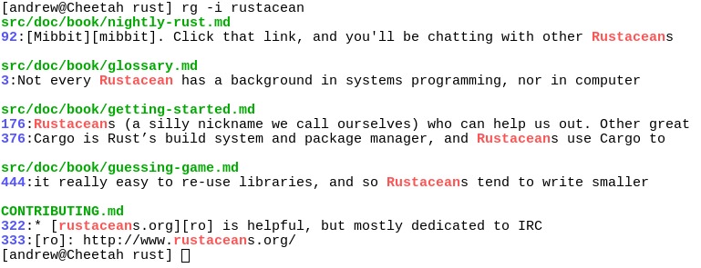 recursive directory search