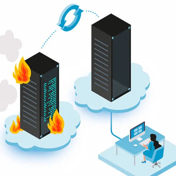 server recovery routing