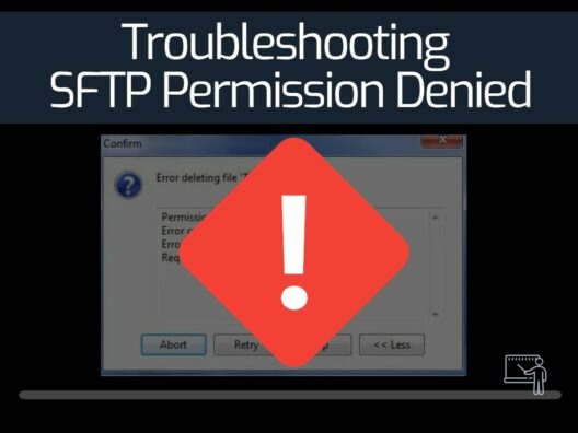 sftp permission errors
