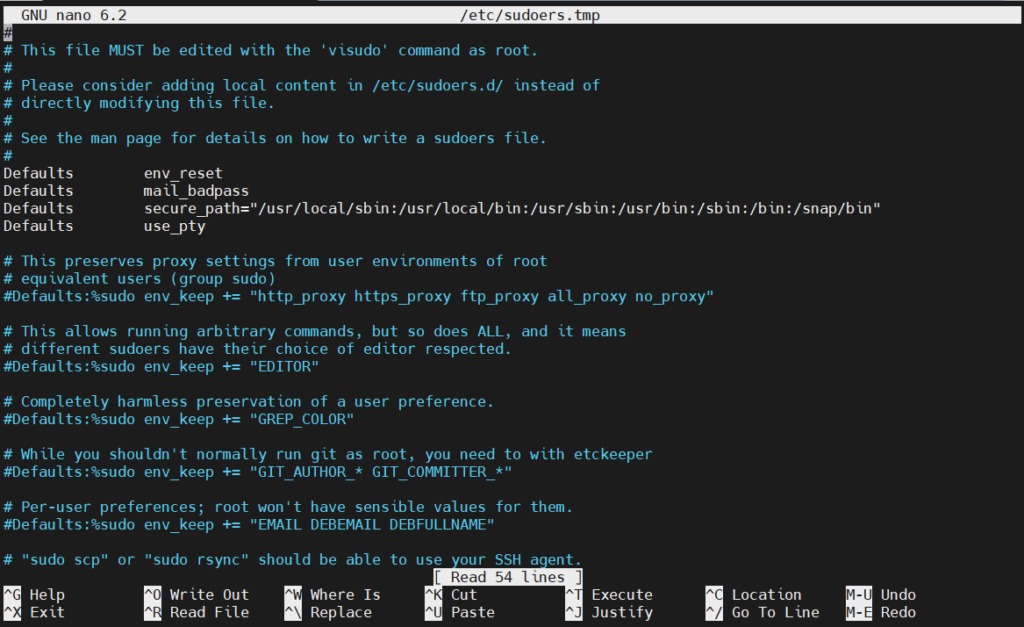 ubuntu sudo command