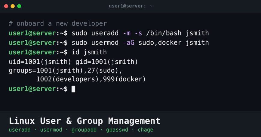useradd shell configuration